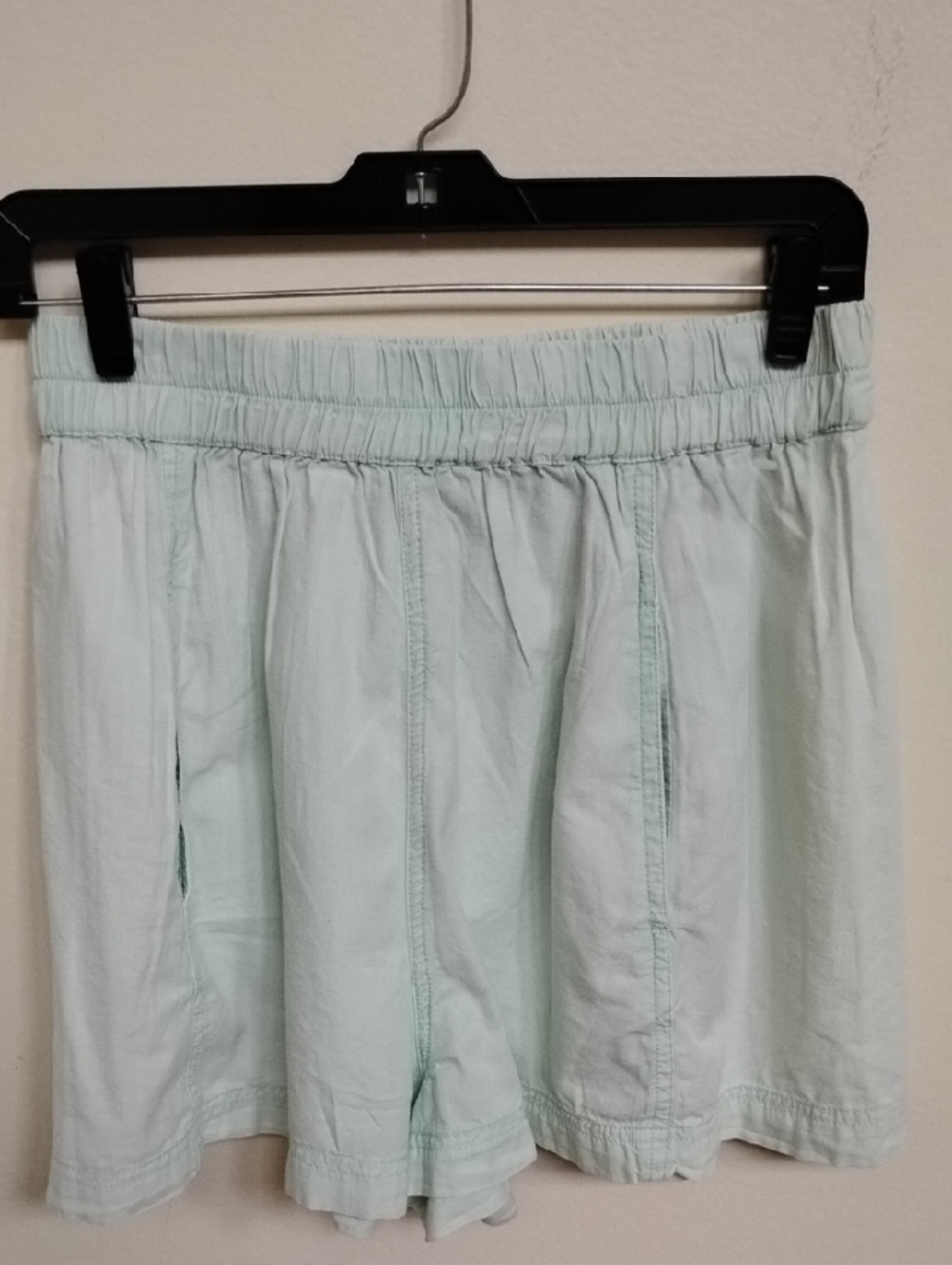 NWT Free People Light Mint Elastic-Waist Shorts - Picture 10 of 10